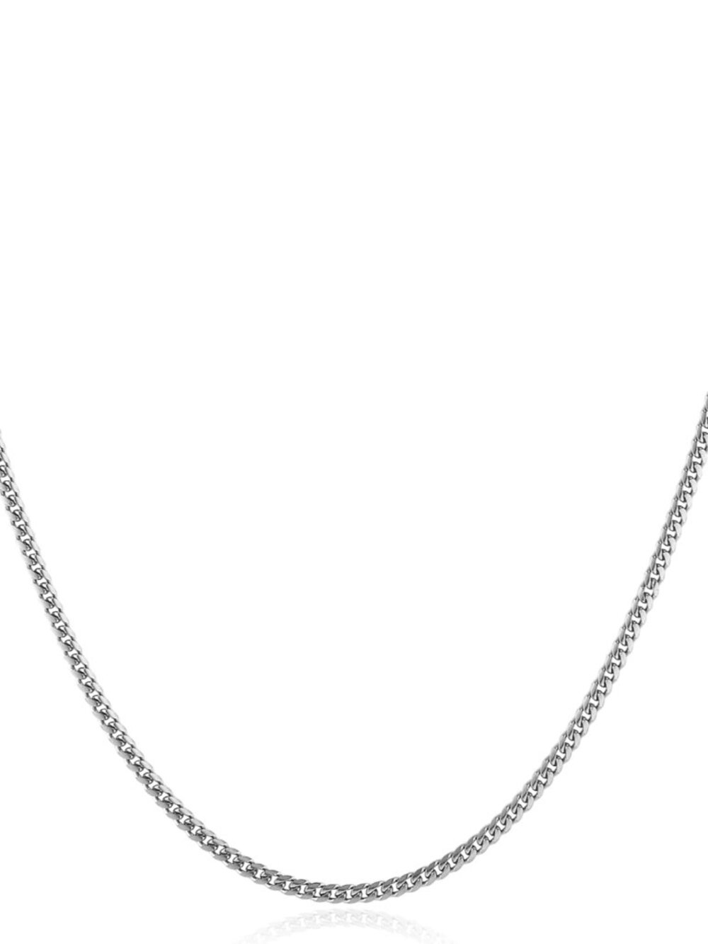 Cuban Chain for Men - Stainless Steel Gold & Silver Diamond Cut Hip Hop Link Cha